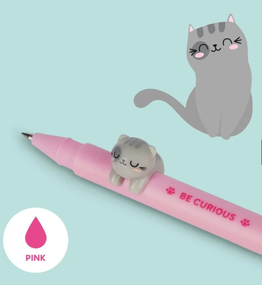 Caneta Gato Gel - Legami Lovely Friends