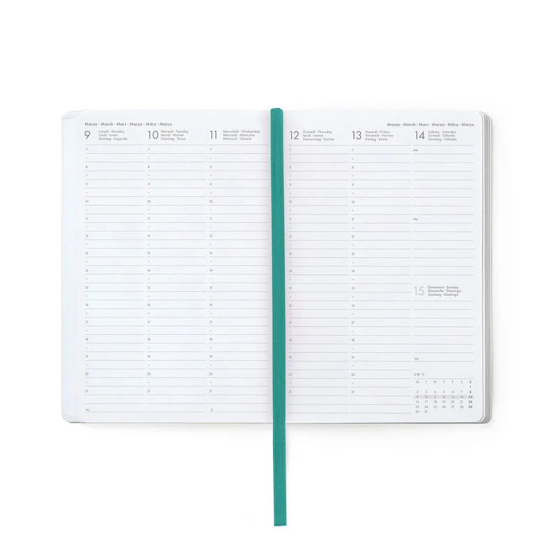 Agenda Semanal 2026 Gatos Legami