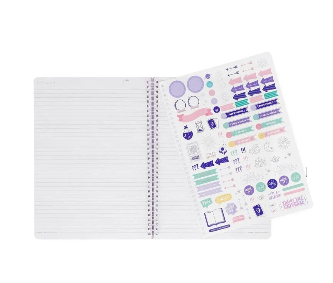 Caderno Espiral Grande Irisdescente Edição Limitada Legami