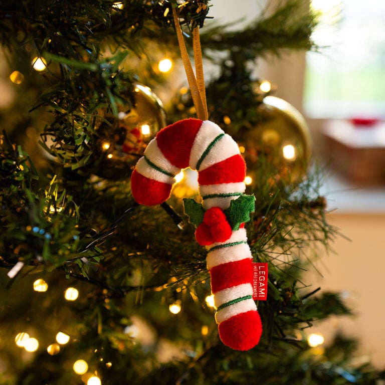 Pré-venda Enfeite de Natal Bengala de Natal em Pelúcia Legami