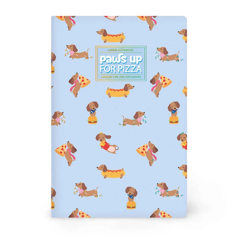Caderno A5 Pautado Cão Salsicha Legami