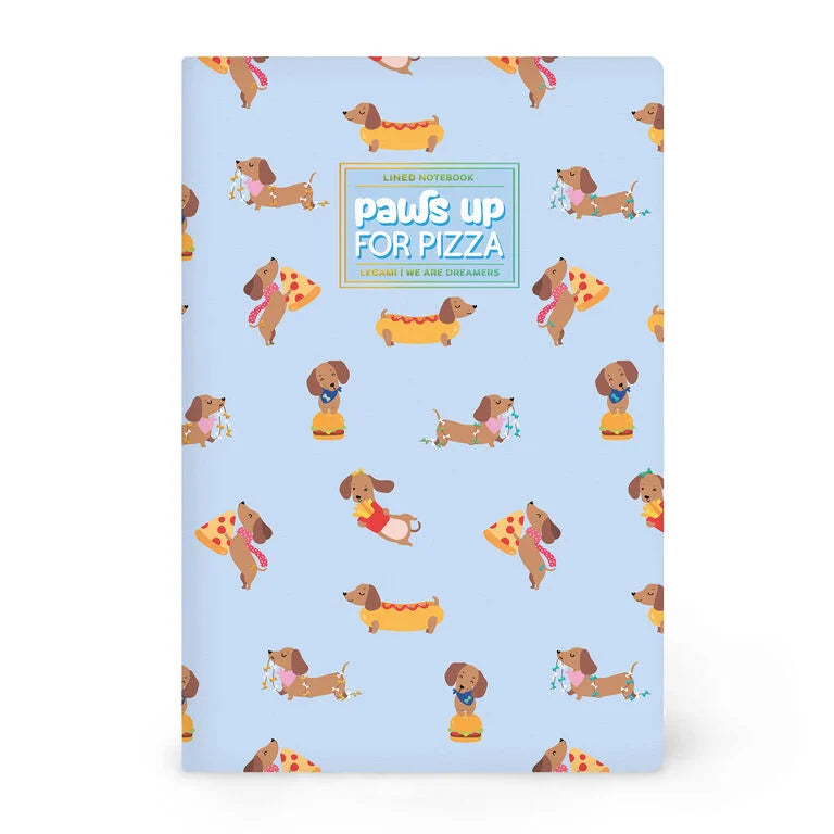 Caderno A5 Pautado Cão Salsicha Legami