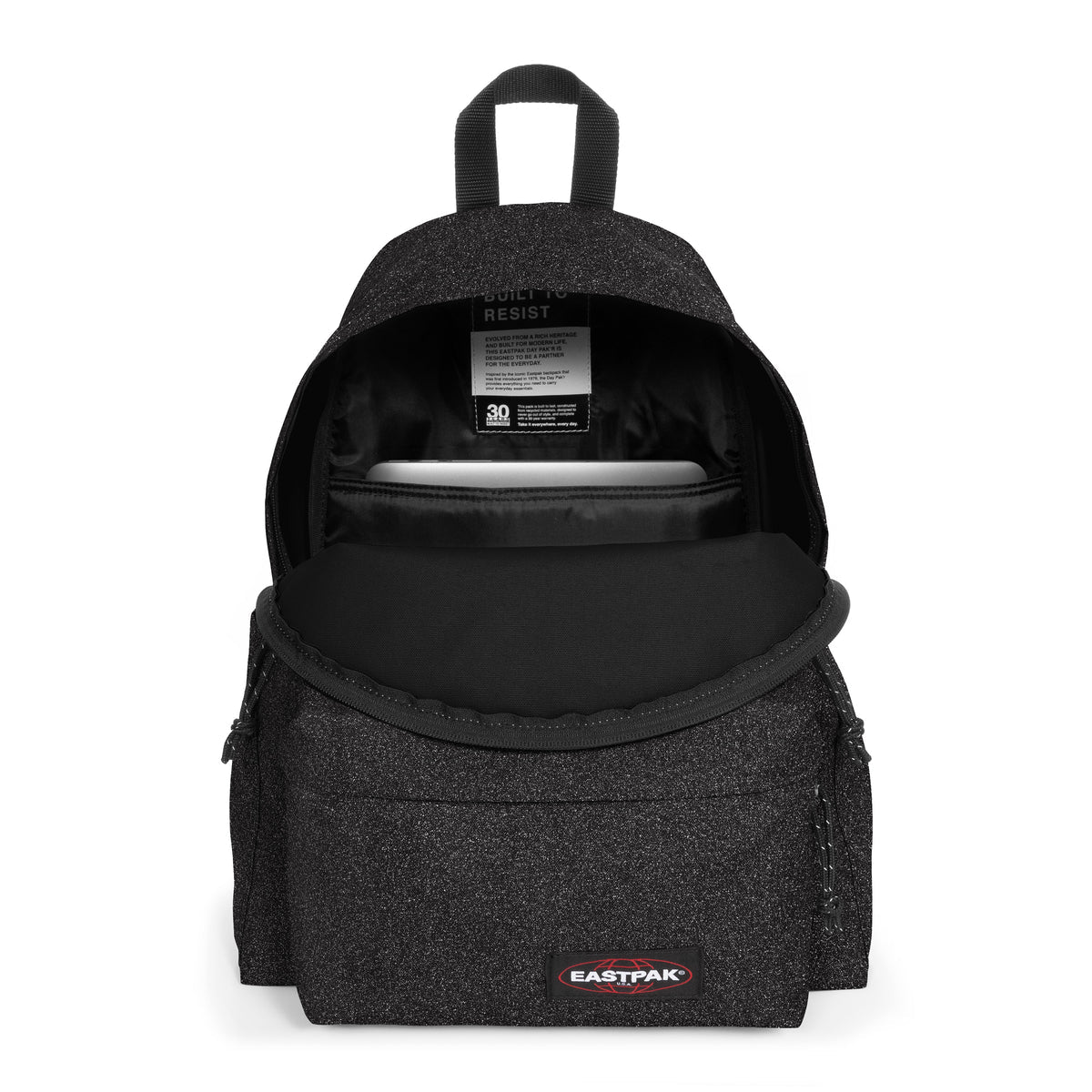 Mochila Eastpak com Glitter Day Park Spark Black  24L 40x30x18