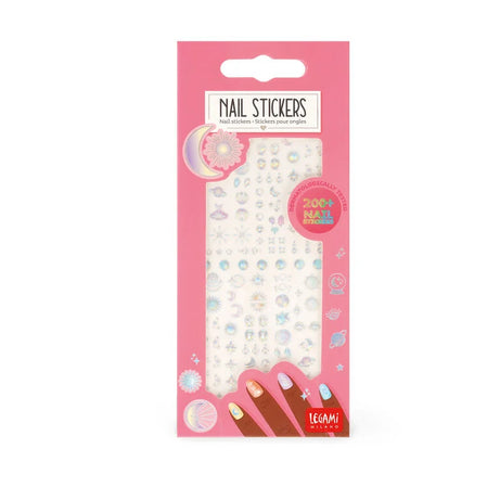 +200 Autocolantes para as Unhas Magic Legami