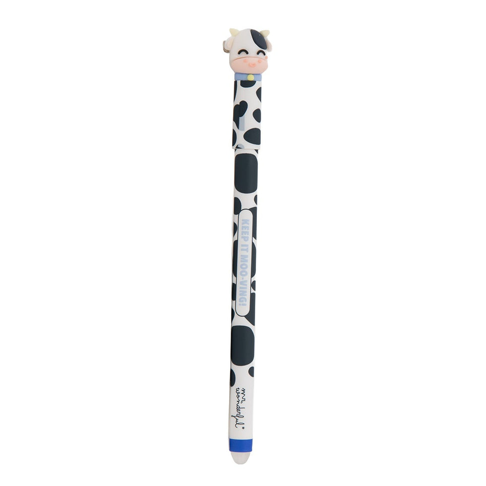 Caneta Apagável Vaca "Keep it moo-ving!" Mr.Wonderful