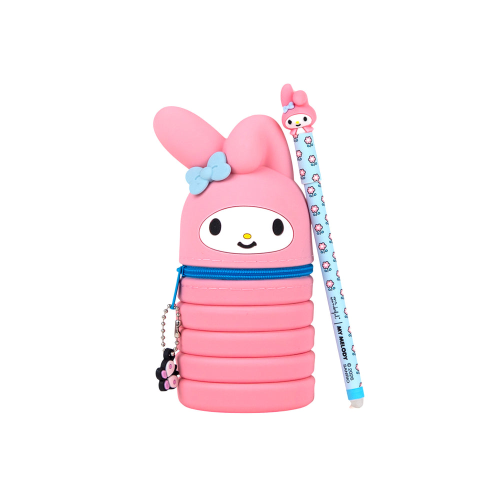 Estojo Extensível My Melody com Caneta Apagável Mr.Wonderful