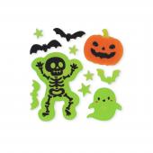 Brevemente - Conjunto de Autocolantes em Gel para Vidro Halloween Legami