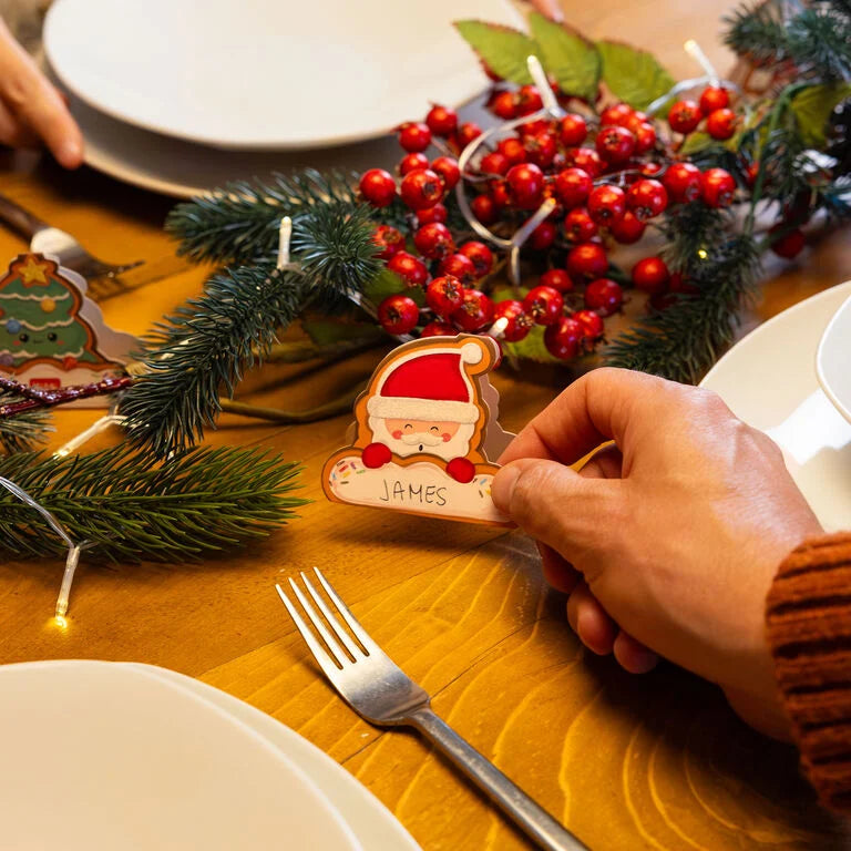 Pré-venda Conjunto 12 Marcadores de Mesa Natal Legami