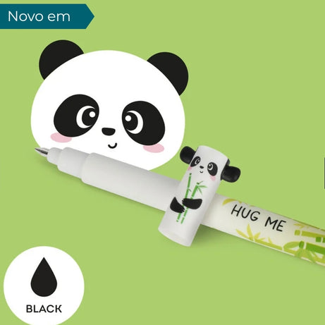 Caneta Apagável Panda com Bambu - Legami