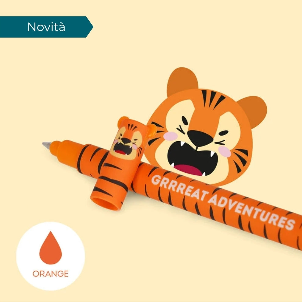 Caneta Apagável Tigre - Legami