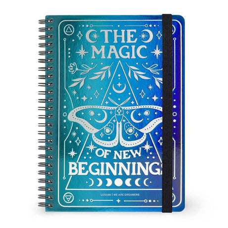 Caderno A5 Espiral Pautado Edição Especial Moth Legami
