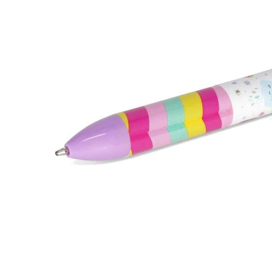 Caneta 2 Cores Click&Clack Unicórnio - Legami