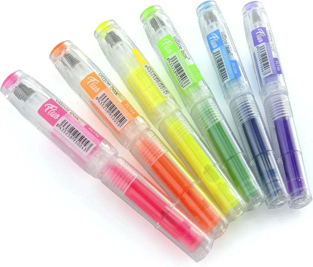 Sublinhador Recarregável Rosa Office Box