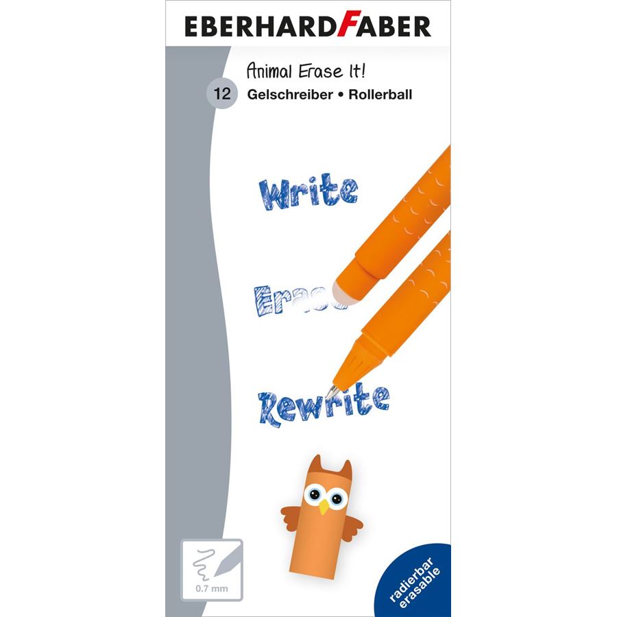 Caneta Apagável Coruja EberhardFaber