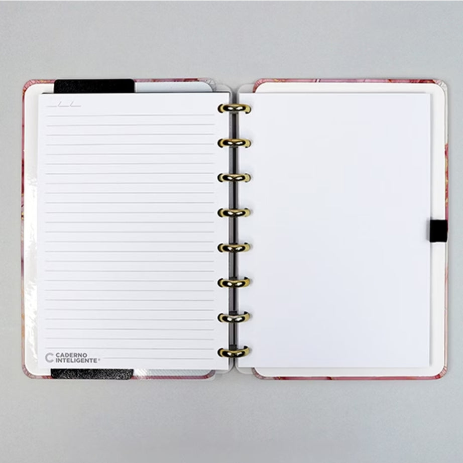 Caderno Inteligente A5 Mármore Agatha