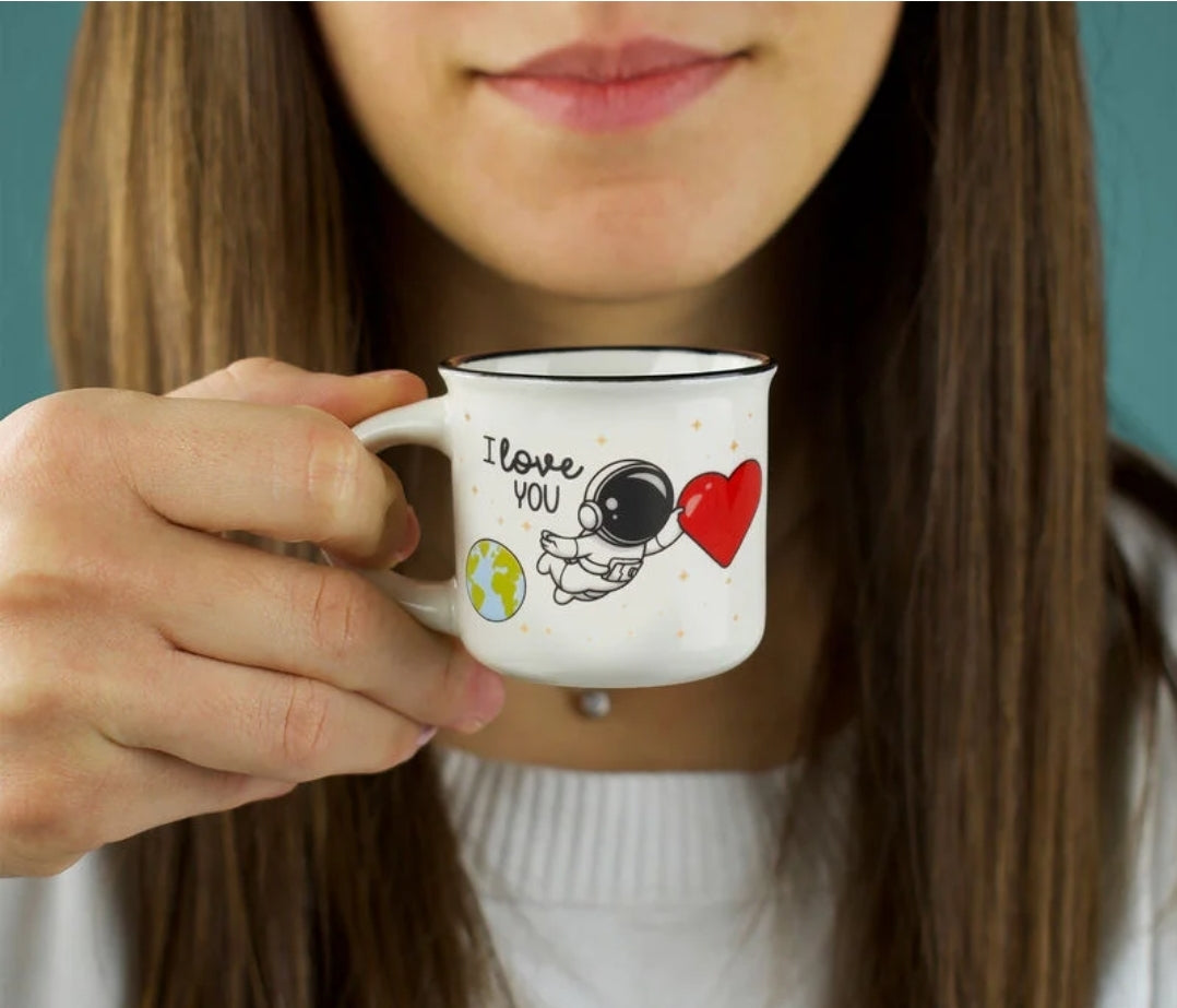 Conjunto 2 Chávenas Café Moon & Back Legami