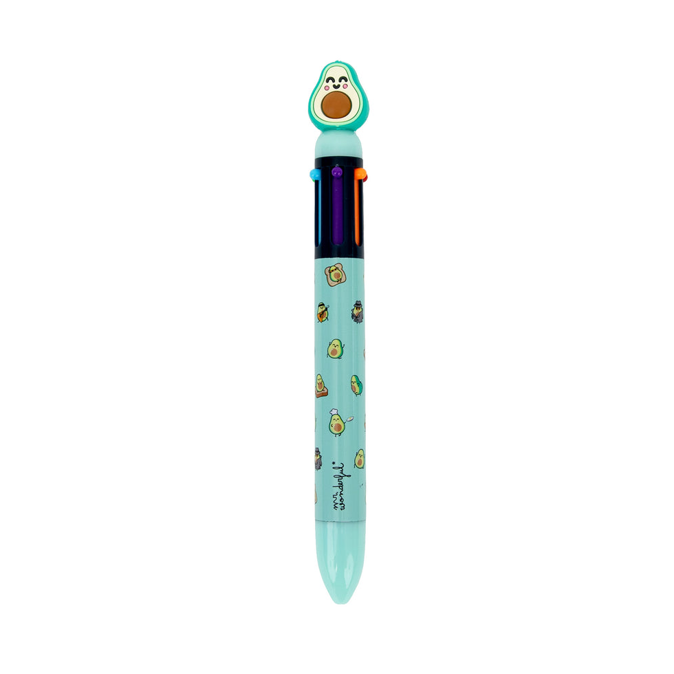 Caneta Abacate com 6 Cores Mr.Wonderful