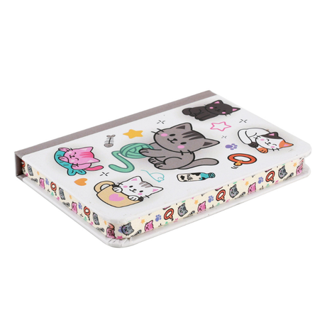 Mini NoteBook Gatos Itotal
