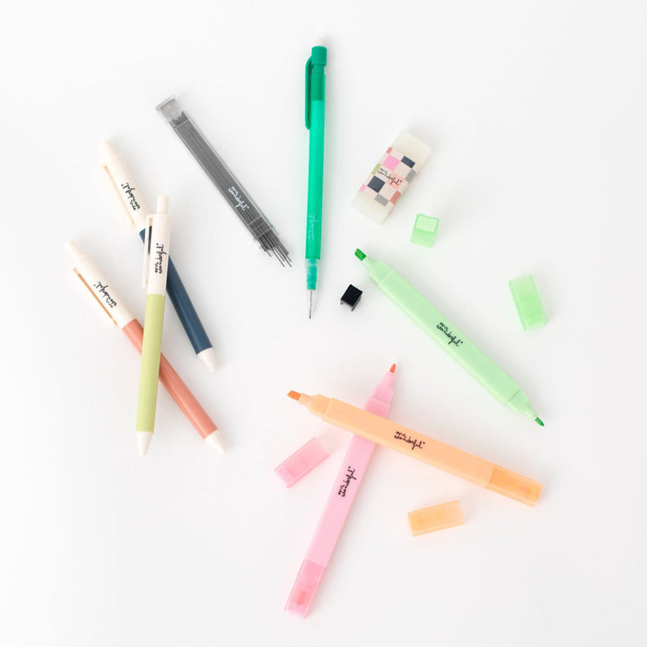 Conjunto Papelaria Powerful Mr.Wonderful