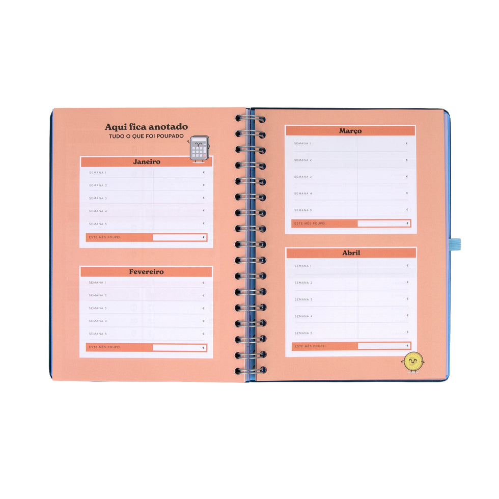 Agenda Semanal 2027 Mr.Wonderful "Plano Para Hoje, Histórias Para Amanhã"