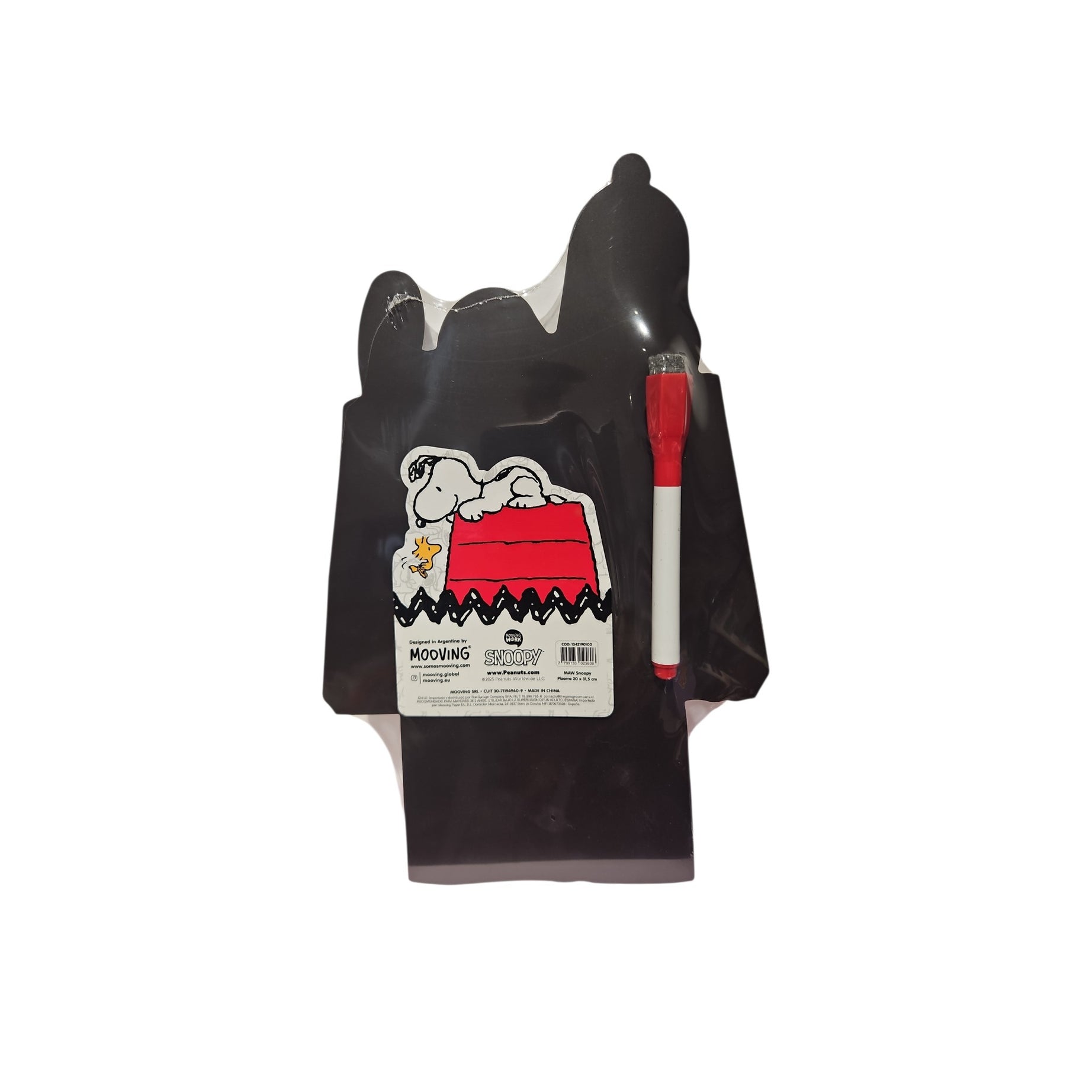 Quadro Branco Magnético Snoopy com Caneta