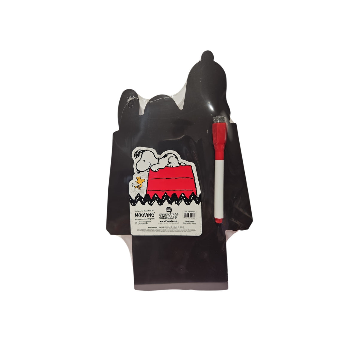 Quadro Branco Magnético Snoopy com Caneta
