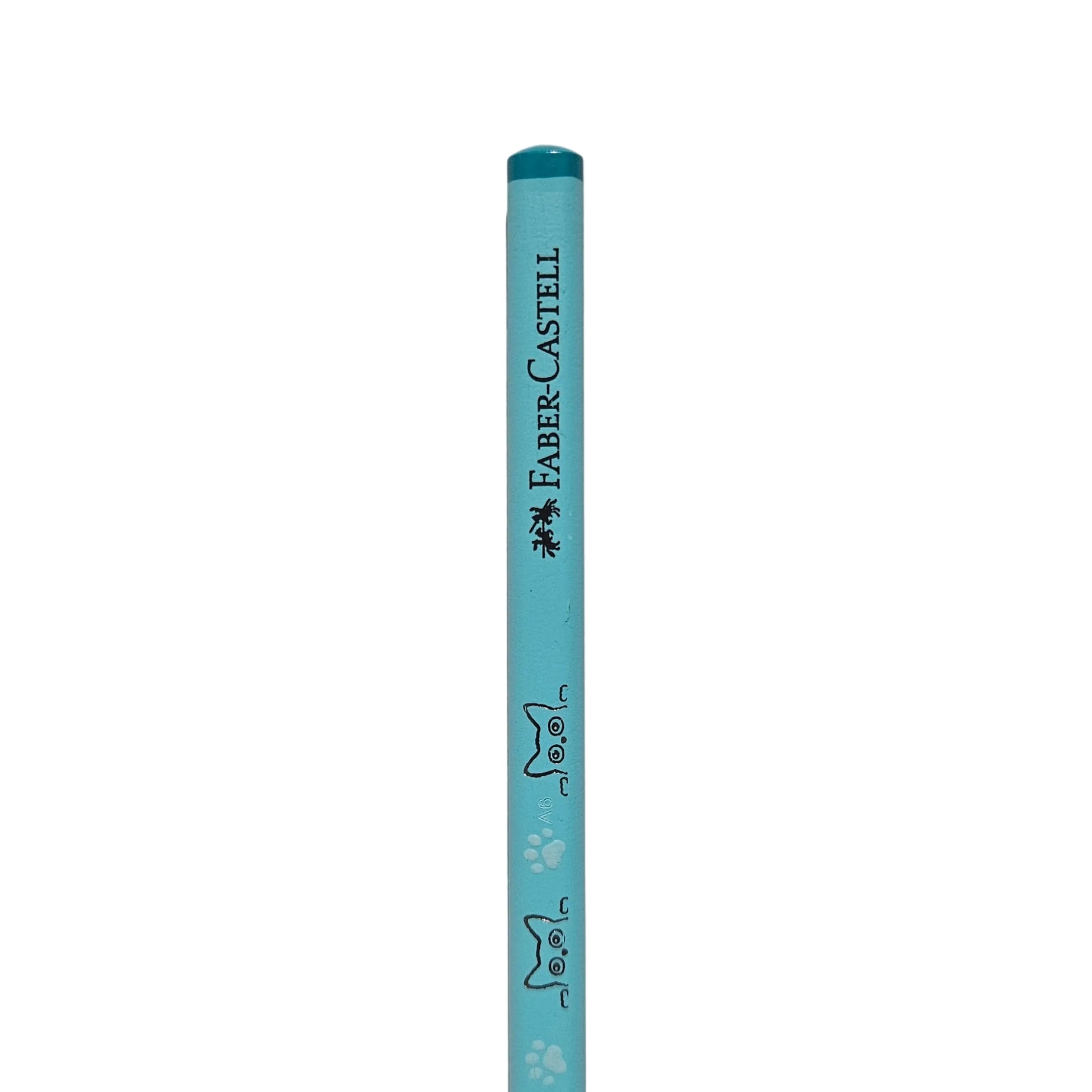 Lápis Gato Edição Limitada Faber-Castell com Madeira Preta