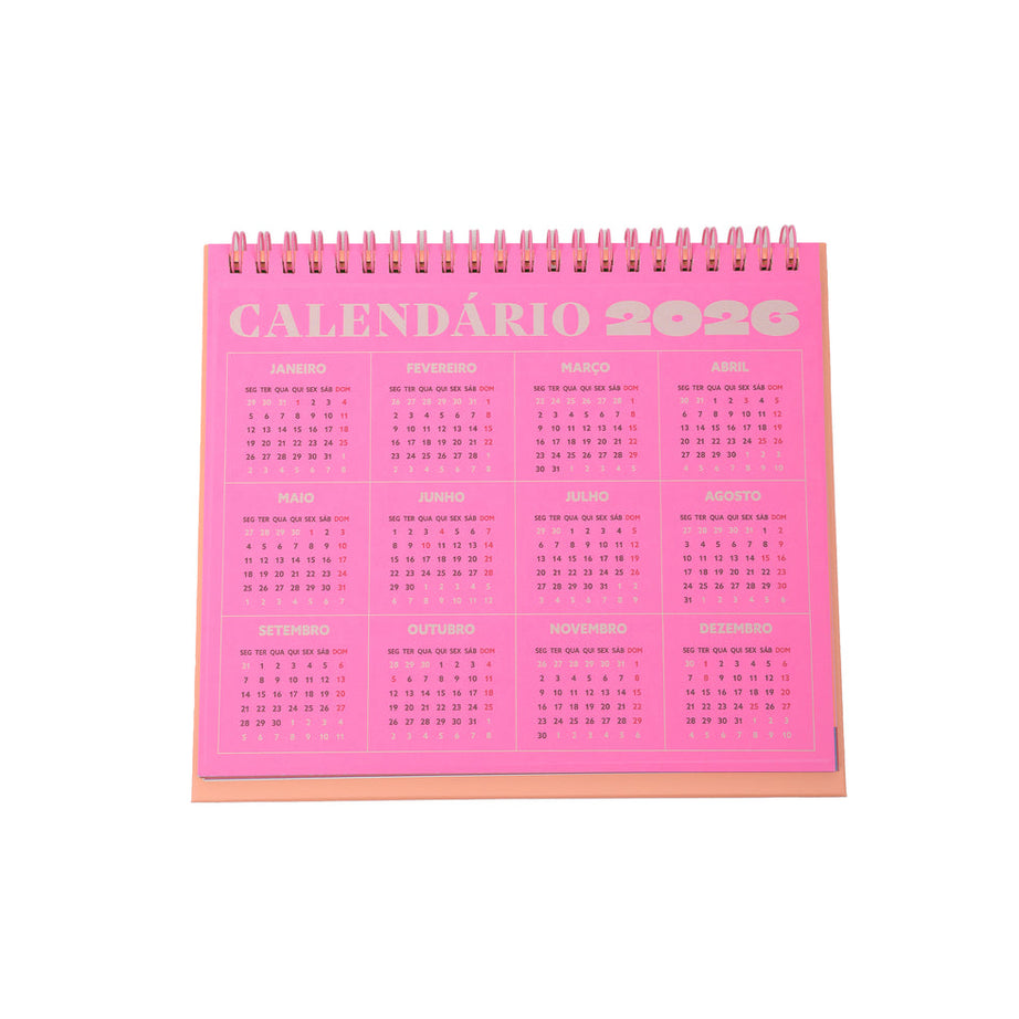 Calendário de Secretária Mr.Wonderful 2026 "Não Apto para Aborrecidos"