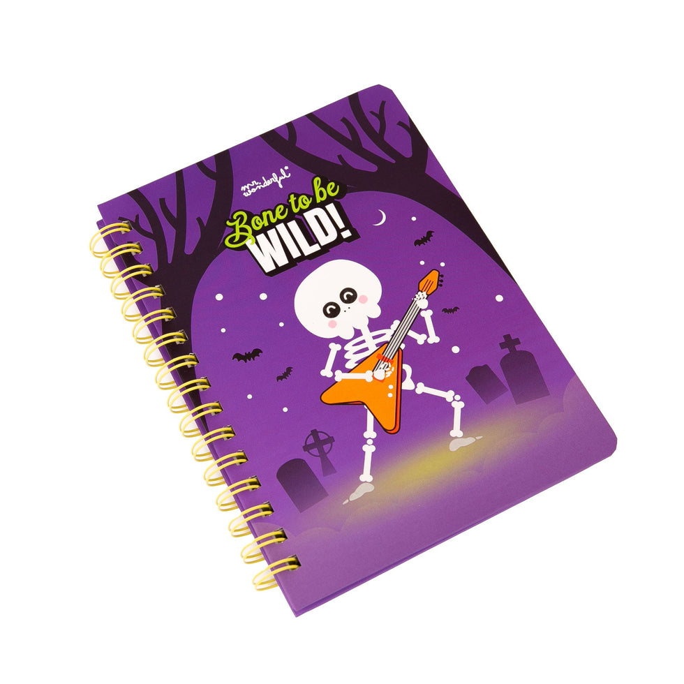 Caderno A5 Espiral Halloween Mr.Wonderful