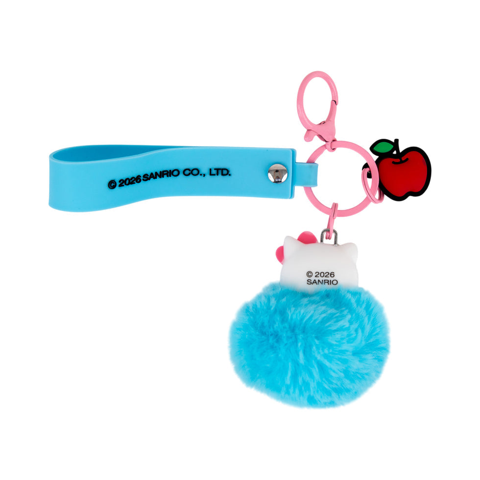 Porta Chaves com Pompom e  Pendente Hello Kitty Mr.Wonderful