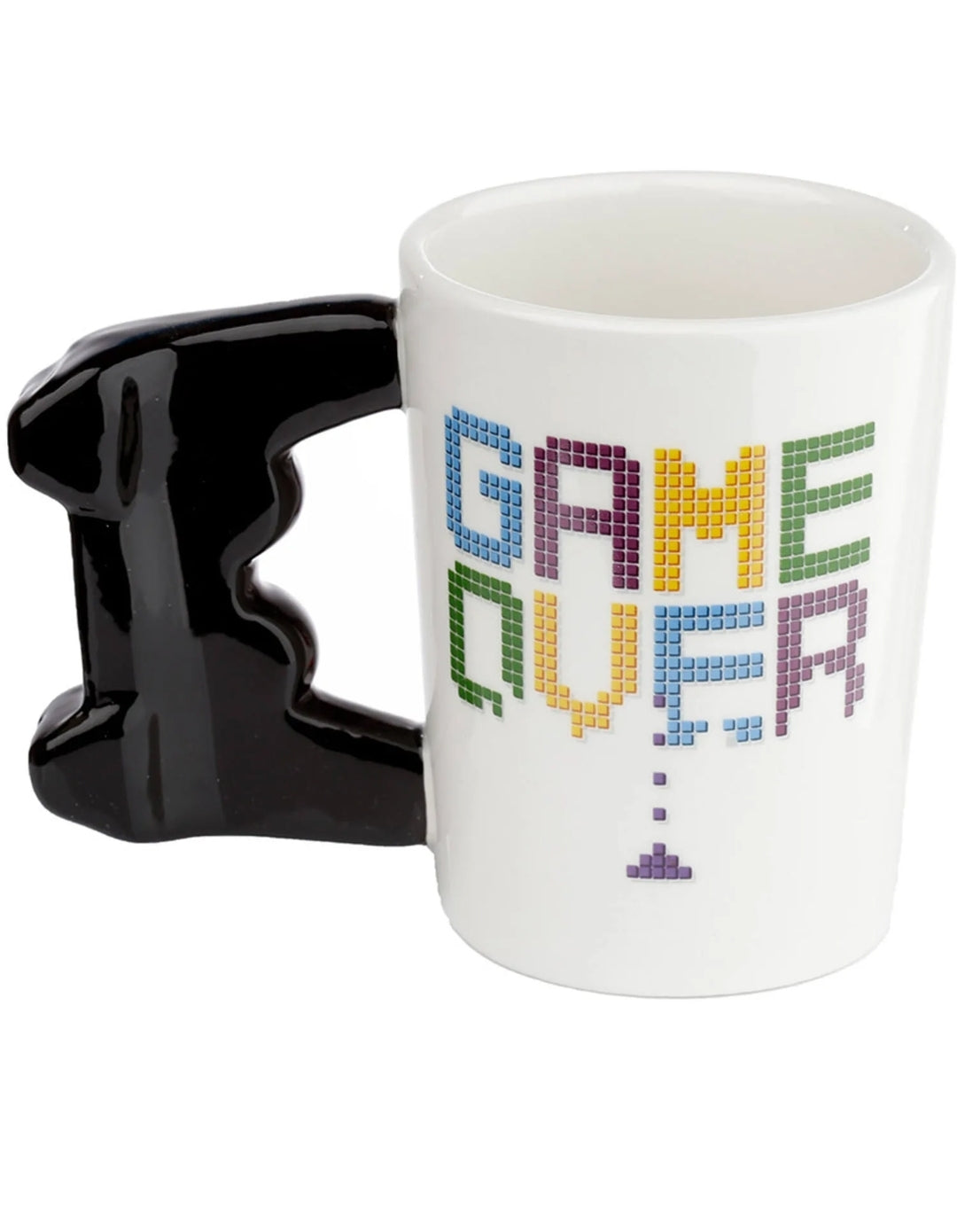 Caneca Game Over com Asa em Forma de Comando