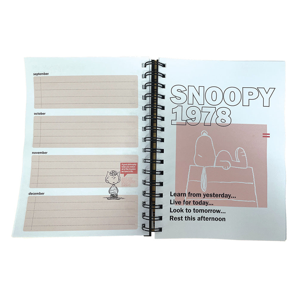 Organizador A5 em Espiral Snoopy
