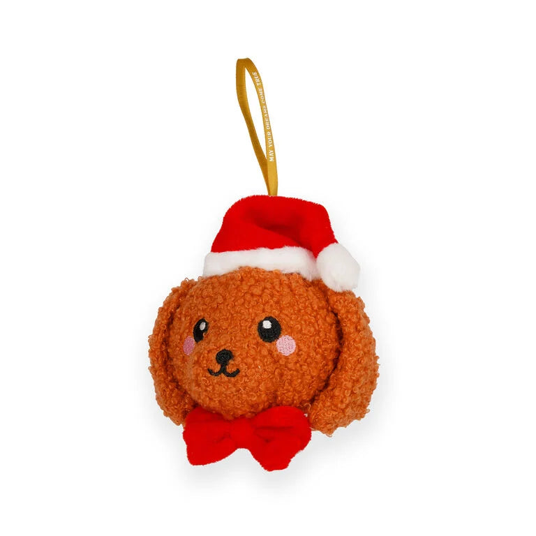Pré-venda Enfeite de Natal Cão em Pelúcia Legami