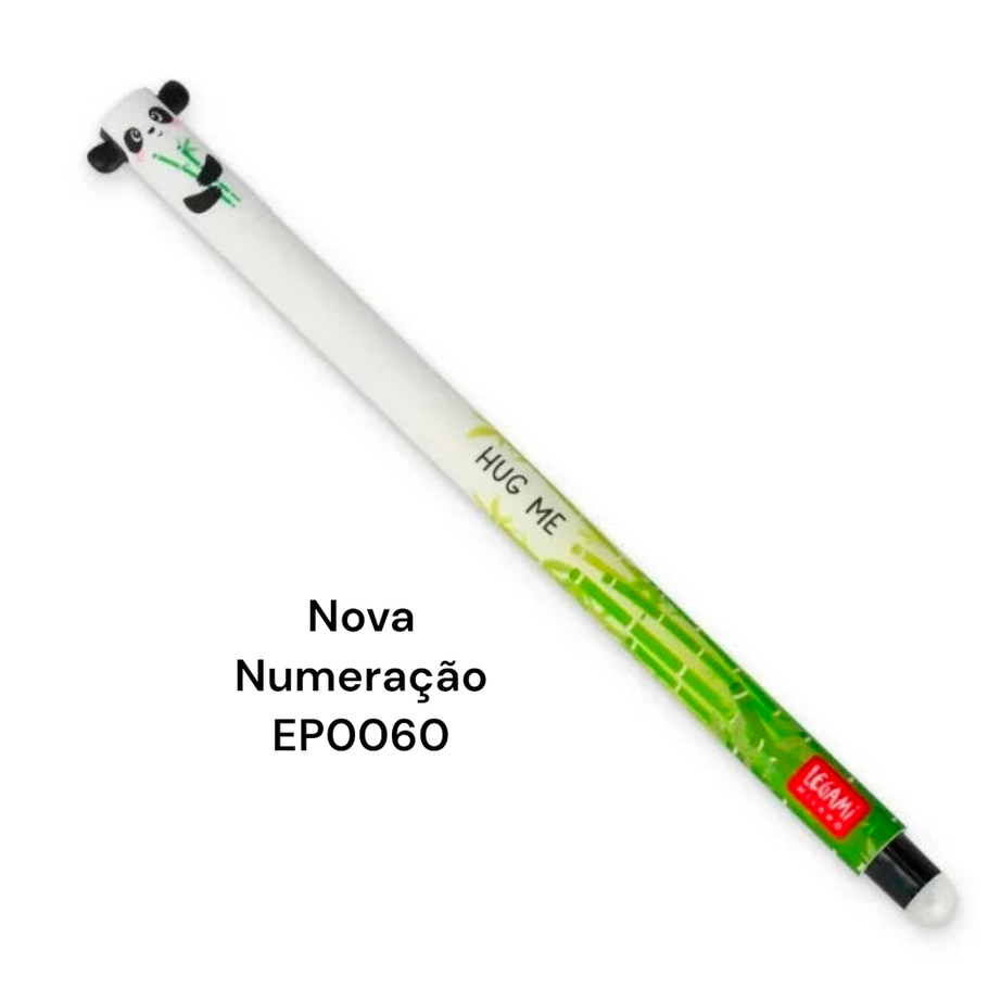 Caneta Apagável Panda com Bambu Nova Numeração EP0060 Legami
