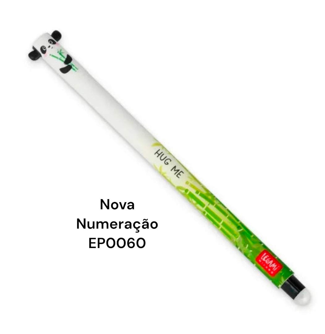 Caneta Apagável Panda com Bambu Nova Numeração EP0060 Legami