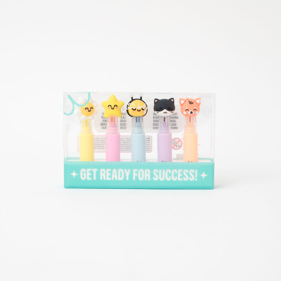 Conjunto 5 Sublinhadores Mr.Wonderful