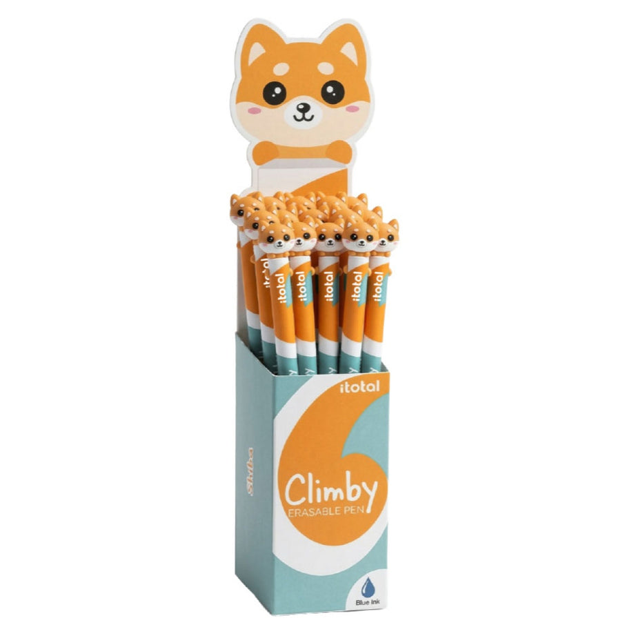 Caneta Apagável Shiba Climby Itotal