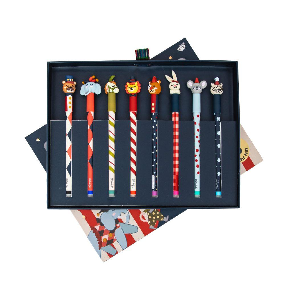 PRÉ-VENDA Conjunto de 8 Canetas Apagáveis Edição Limitada Natal Mr.Wonderful