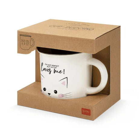 Caneca Gatinho Loves Me Legami