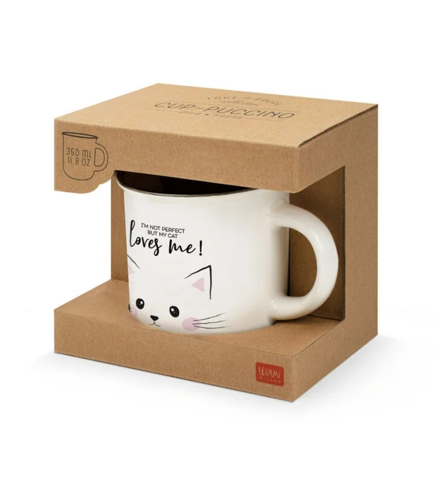 Caneca Gatinho Loves Me Legami
