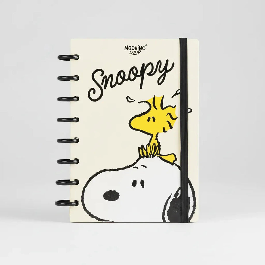 Caderno A5 Sistema de Discos Inteligente Snoopy