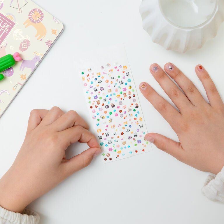 +200 Autocolantes para as Unhas Panda Legami