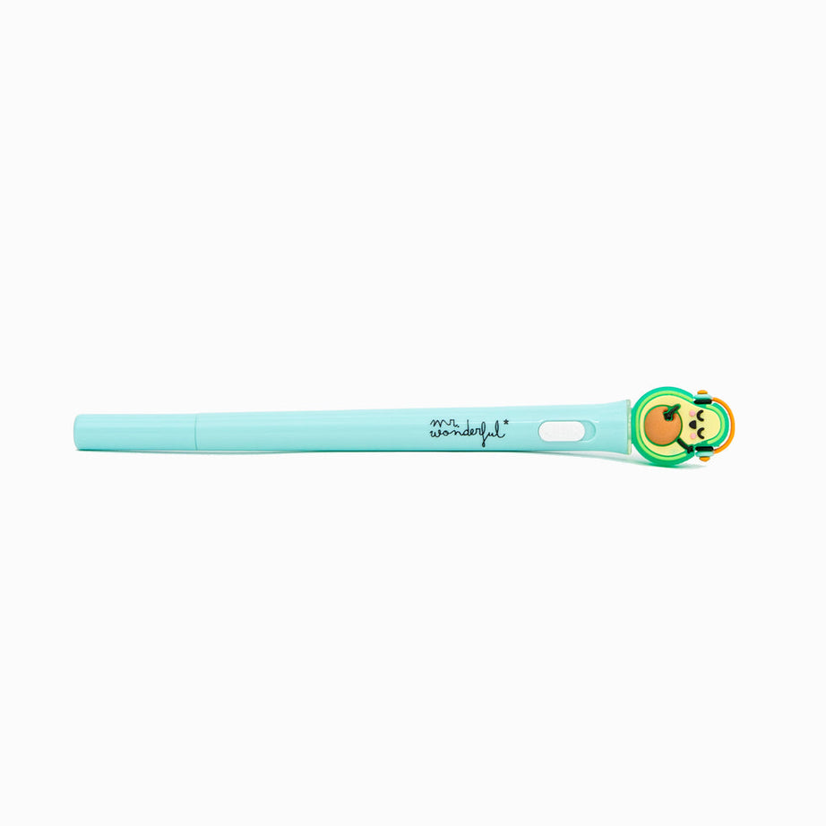 Caneta com Luz Abacate Mr.Wonderful