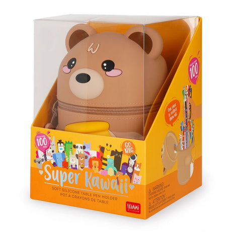 Brevemente.                           Estojo Super Kawai Urso Legami