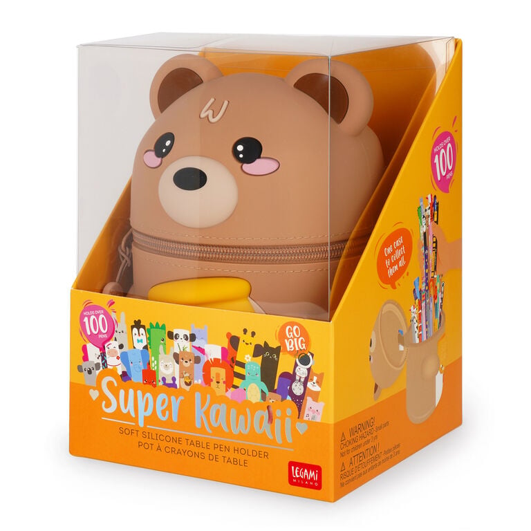 Brevemente.                           Estojo Super Kawai Urso Legami