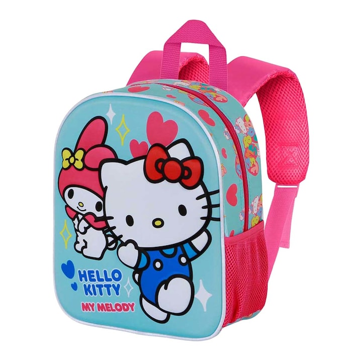 Mochila Pré-Escolar Kitty 3D