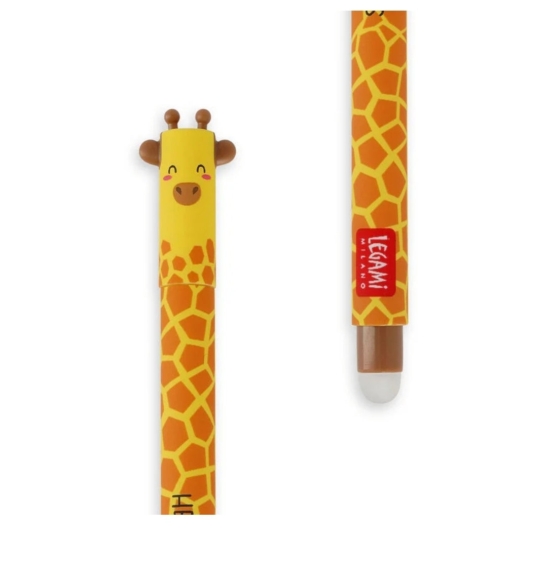 Caneta Apagável Girafa - Legami