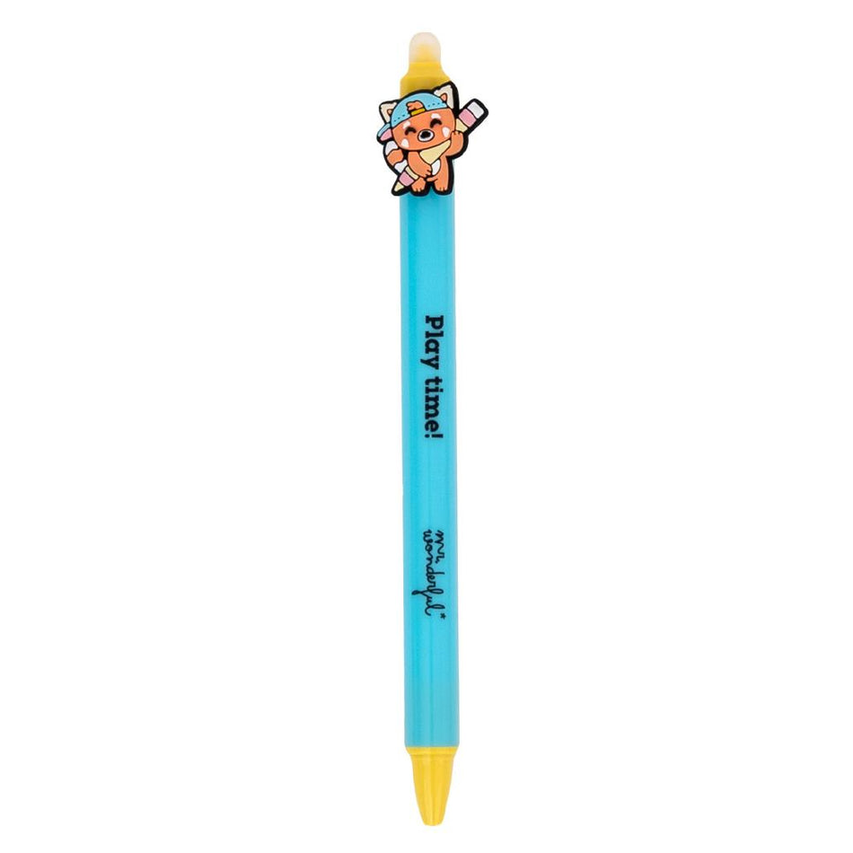 Caneta Apagável Panda Vermelho Wonder Comic Mr.Wonderful