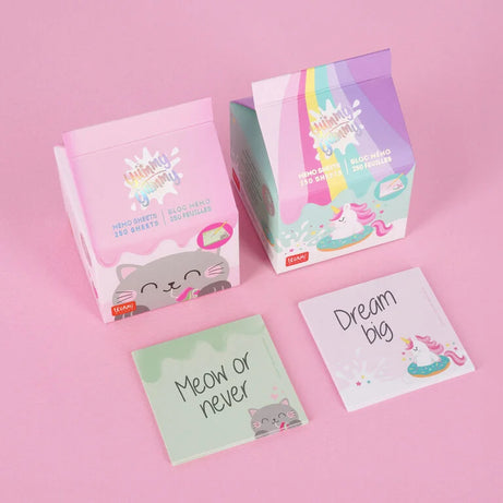 Bloco de Notas Perfumados Morango Gatinho Legami