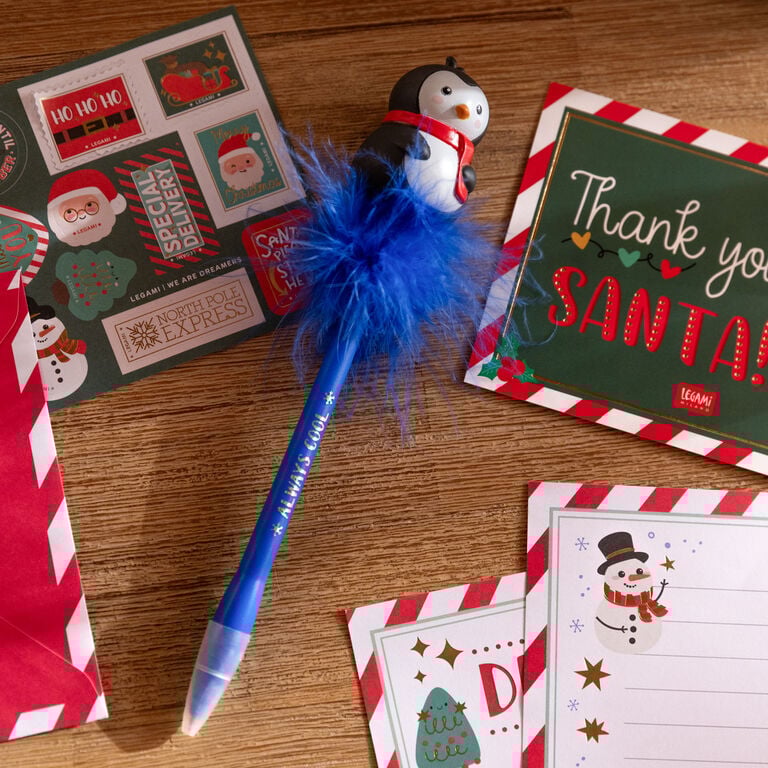 Caneta Pinguim com Luz Legami